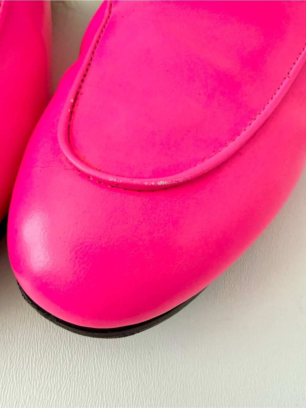 GUCCI | Princetown Fuchsia Hot Pink Horsebit Fur Mule Loafers Slippers EU 39 - Picture 4 of 13
